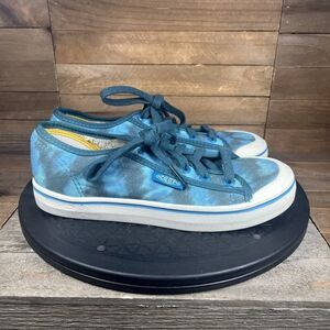 Keen Women's Size 6.5 Elsa V Sea Moss Tie Dye/Star White Lace Up Casual Sneakers